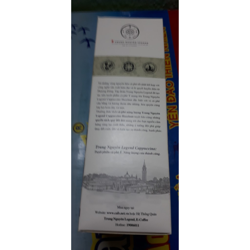 Cà phê Trung Nguyên Legend Cappuccino Hazelnut 12 gói 18gr | BigBuy360 - bigbuy360.vn