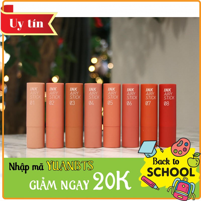 Son thỏi Peripera Ink Airy Velvet Stick