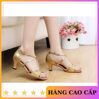 [ HÀNG LOẠI 1 ] Giày khiêu vũ đẹp điệu đà gót 5cm