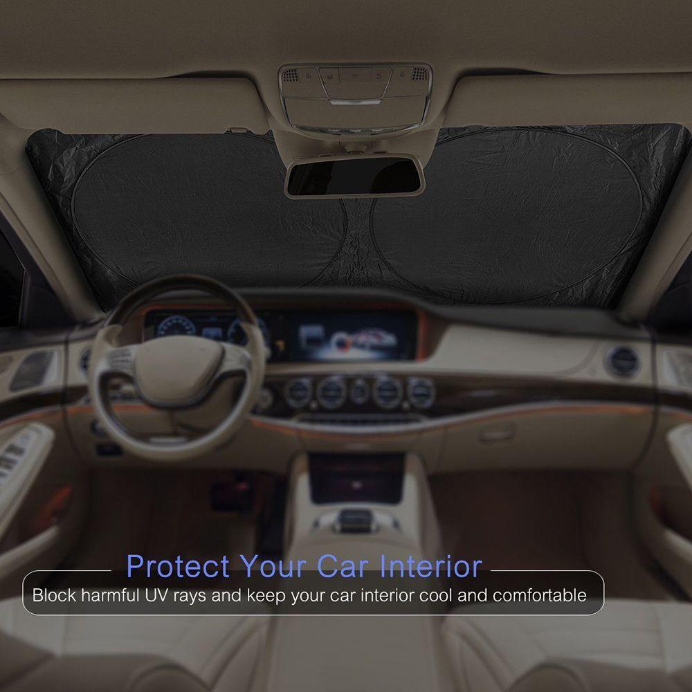 BTLIMER Tấm Chắn Nắng / Tuyết 150 * 70cm Bảo Vệ Kính Chắn Gió Xe Hơi