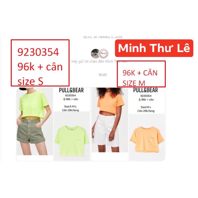 2 áo thun Pull Bear authentic-2 áo thun Pull Bear authentic