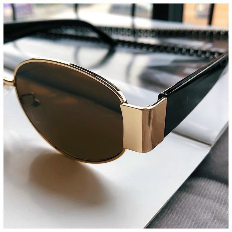 [Mã SRJULY1215 giảm 20K đơn 50K] ❌HOT TREND❌MẮT KÍNH MÁT NAM NỮ HÀN QUỐC GỌNG VUÔNG KIM LOẠI CAO CẤP CHỐNG UV400 | BigBuy360 - bigbuy360.vn