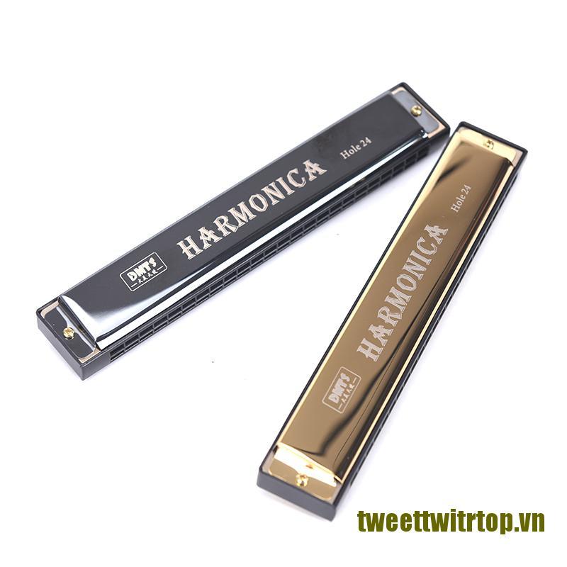 Kèn Harmonica Tremolo 24 Lỗ