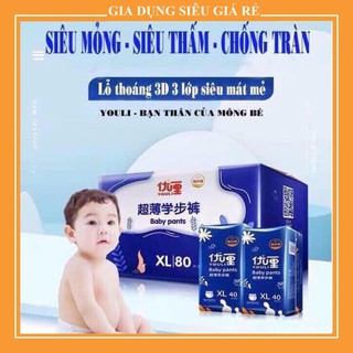 Bỉm/Tã YOULI (Quần-Dán) Size (S108/M88/L84/XL80/XXL72/XXXL68 ) (Kho Gia Dụng Ngọc Hân)