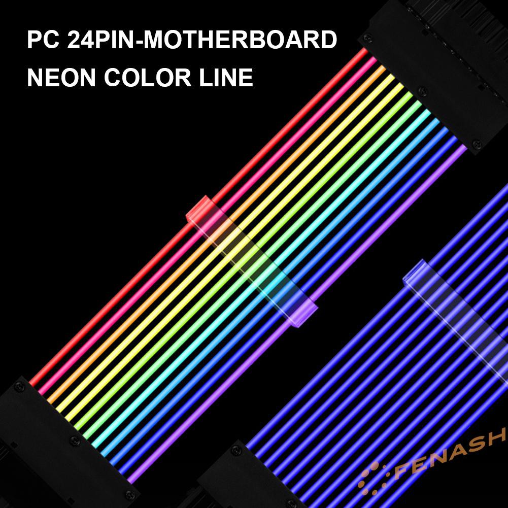 Dây cáp nối dài Psu Rgb Atx 24pin Pcie Gpu 8-chân chuyên dụng