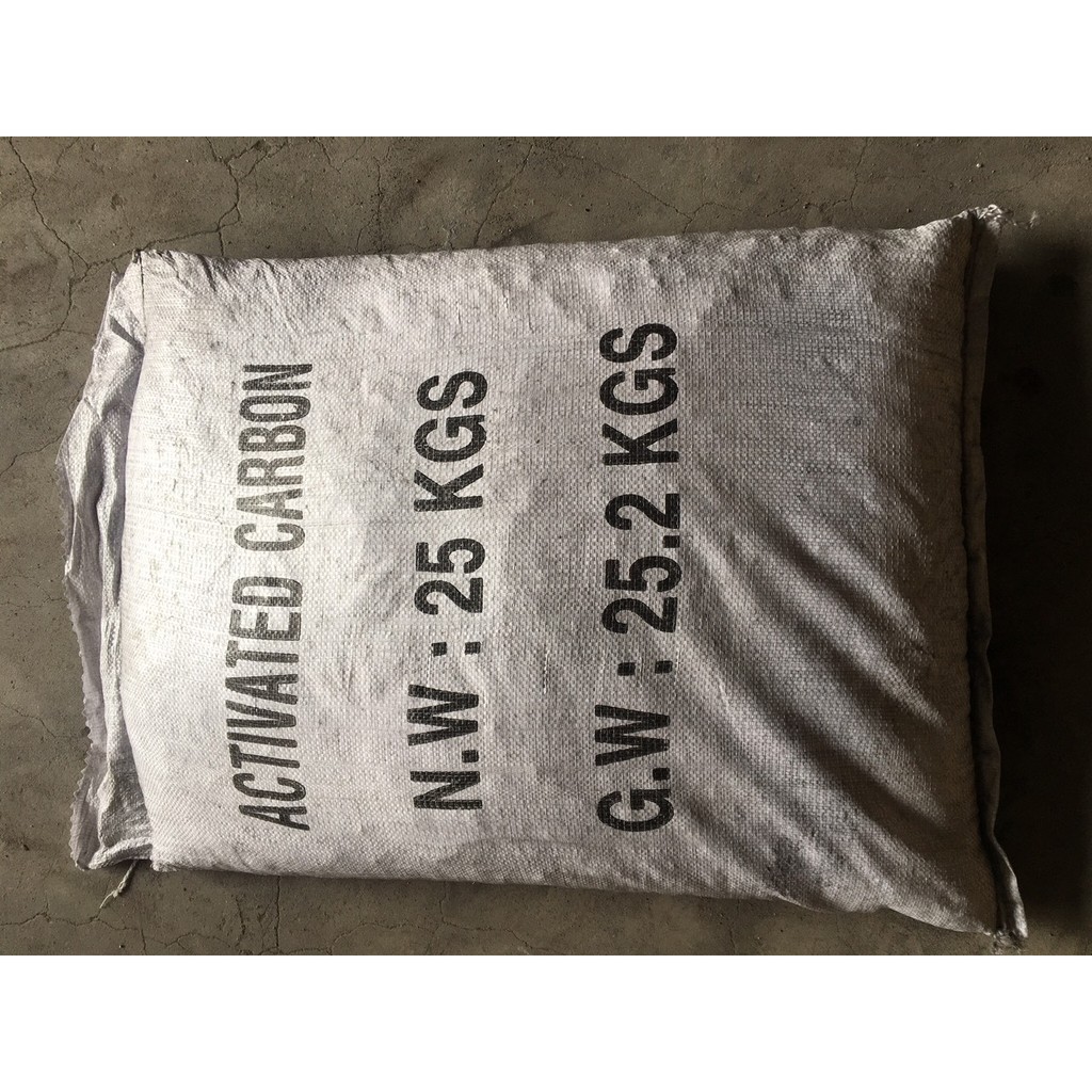 5kg than hoạt tính dạng viên khử mùi, clo trong nước