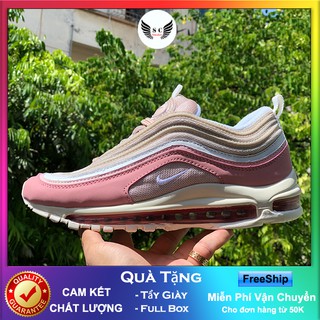 Giày Air Max 97🎁FREESHIP🎁 Giảm Ngay 20K Khi Nhập [ GIÀY AIR MAX ] Giày Nữ  AM 97 Hồng