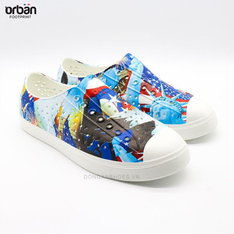 Giày nhựa đục lỗ đi mưa đi biển đi chơi... siêu êm siêu bền