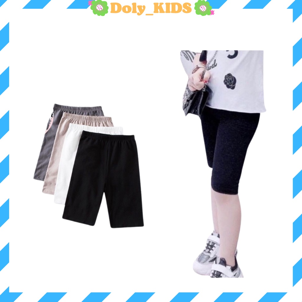 Quần Legging Đùi Cho Bé Gái Form Cực Xinh, quần leggin bé gái từ 10-22kg