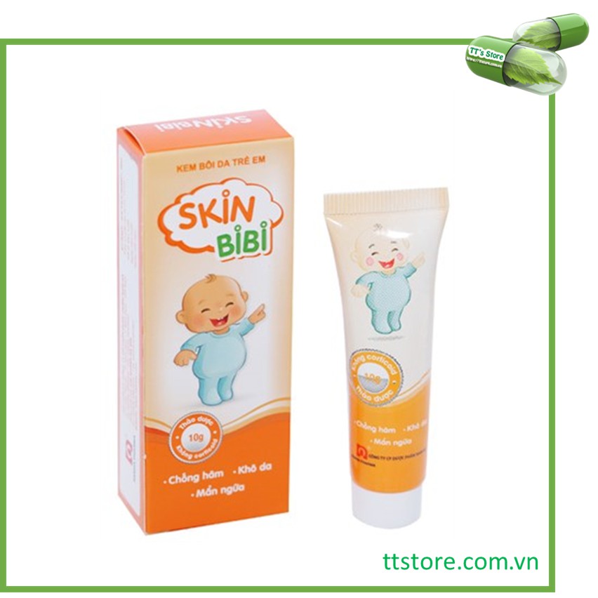 Kem hăm, ngứa Skin BiBi tuýp 10g [skinbb, skinbibi, skin bb]