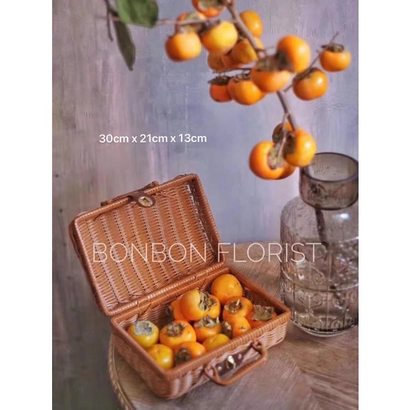 Vali Mây Túi Mây Vintage Xinh Xắn 4 size | BigBuy360 - bigbuy360.vn