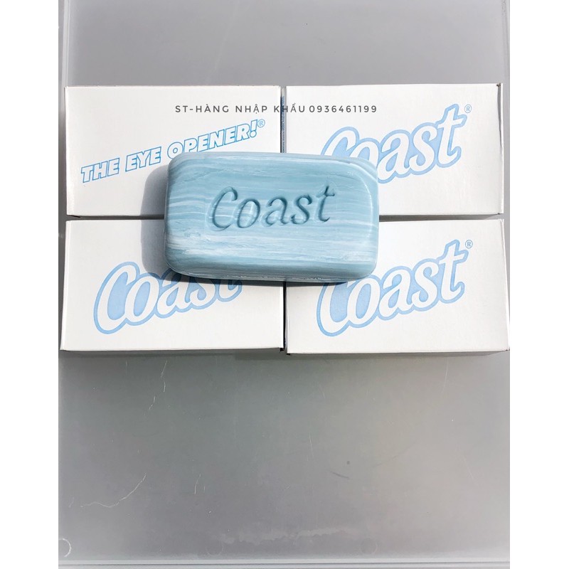 [ Lốc 8 cục ] Xà bông,Xà phòng cục coast Mỹ 113g