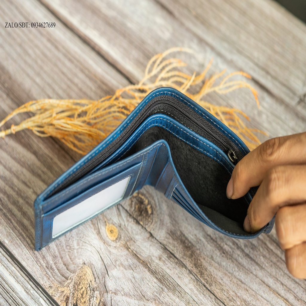 Bóp da nam, ví nam da bò thật trẻ trung và năng động.