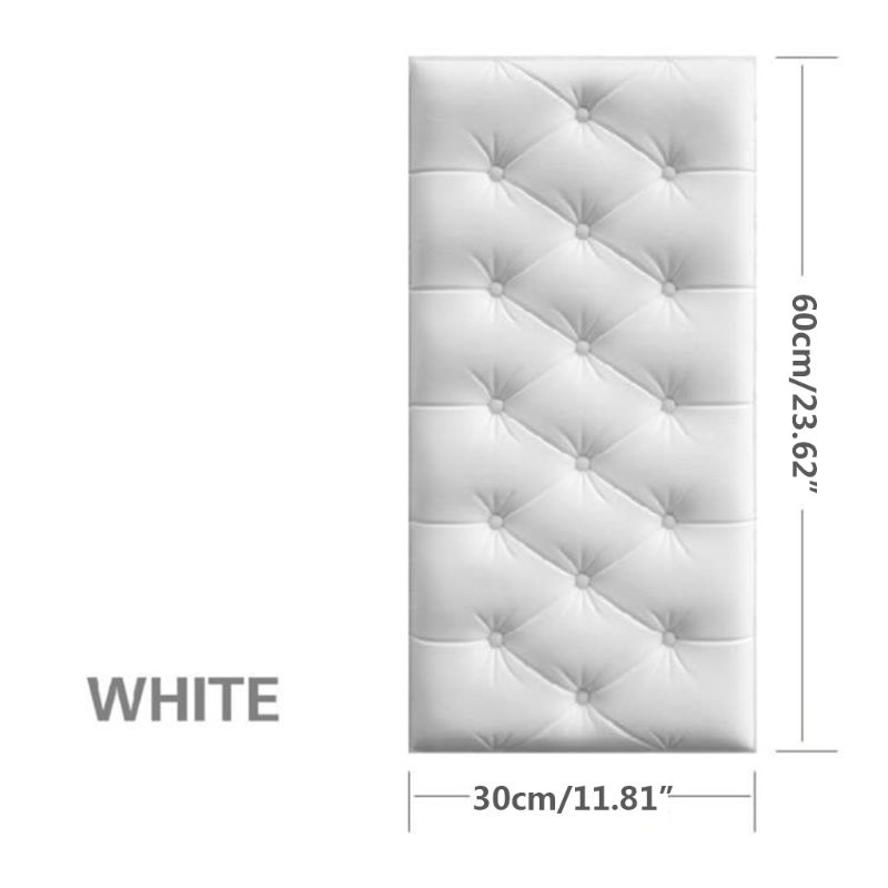 Set 2 Tấm Xốp PE Dán Tường Giả Gạch 3D Trang Trí DIY