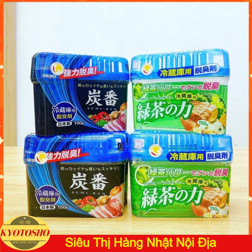 Hộp khử mùi tủ lạnh 150g Nhật Bản