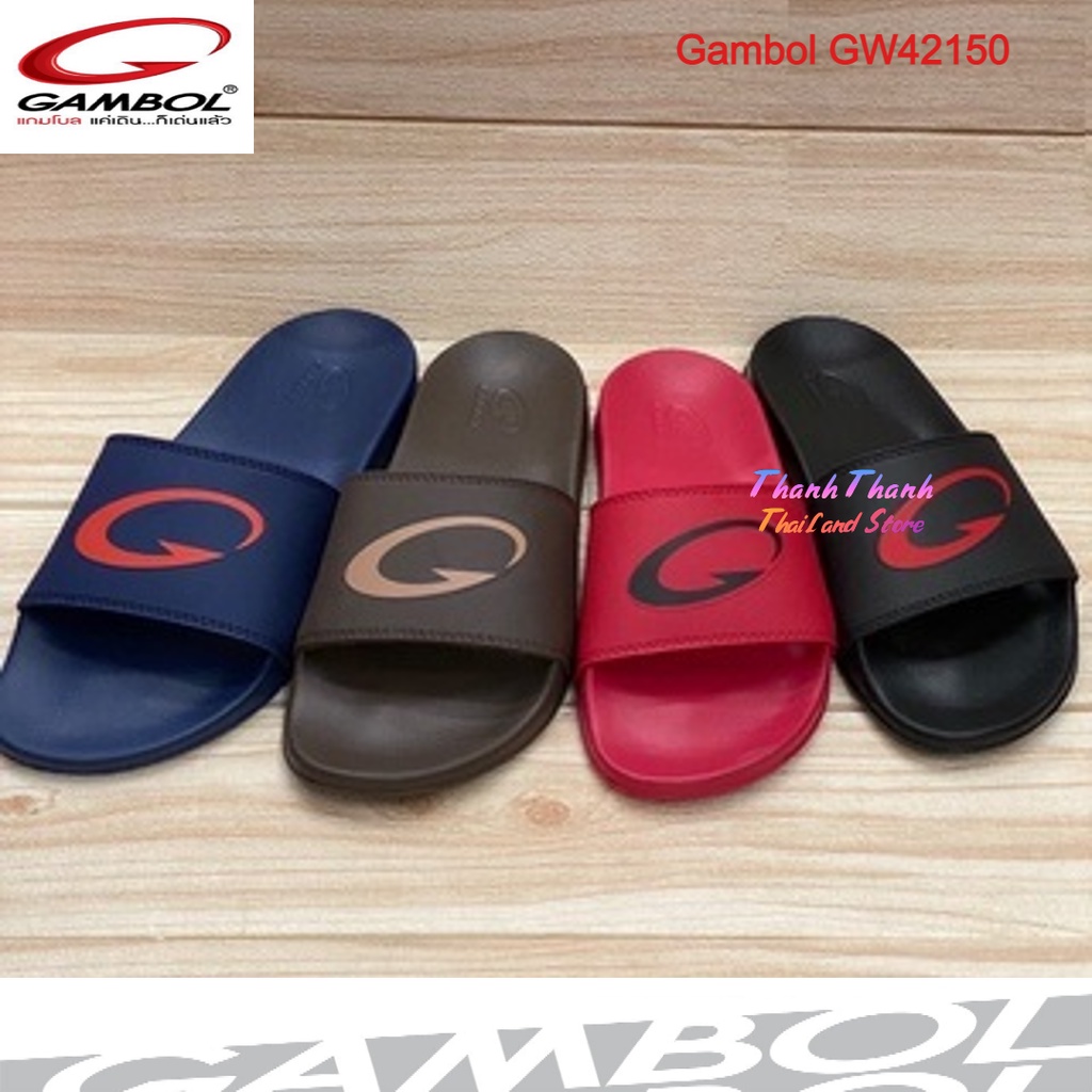 (RI lớn size 40-43) Dép quai ngang Thái Lan Gambol GW 42150