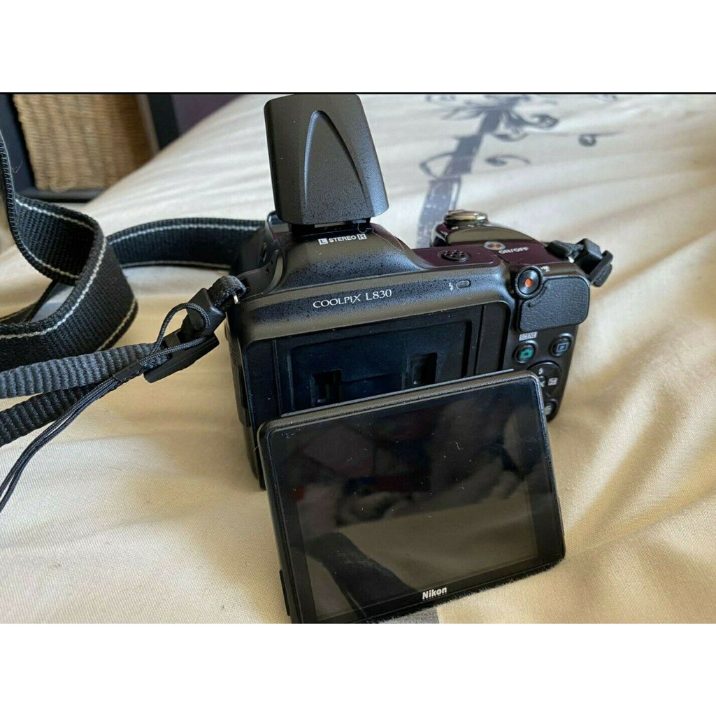 Máy ảnh Nikon L830 - Siêu zoom 34x - Quay phim FUll HD - 16mp -  đẹp 95%