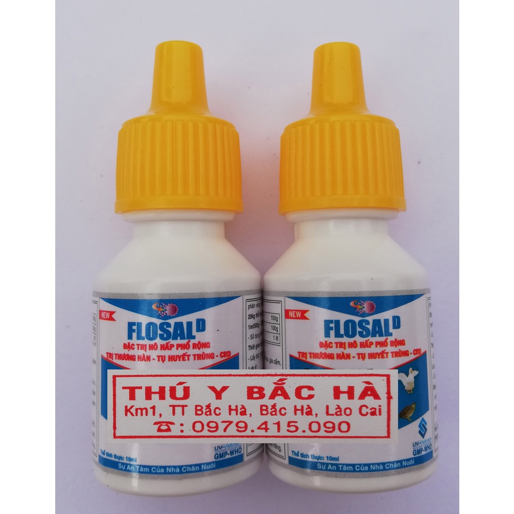 Flosal D 10ml Dùng cho gà chọi, gà đá, chim cảnh