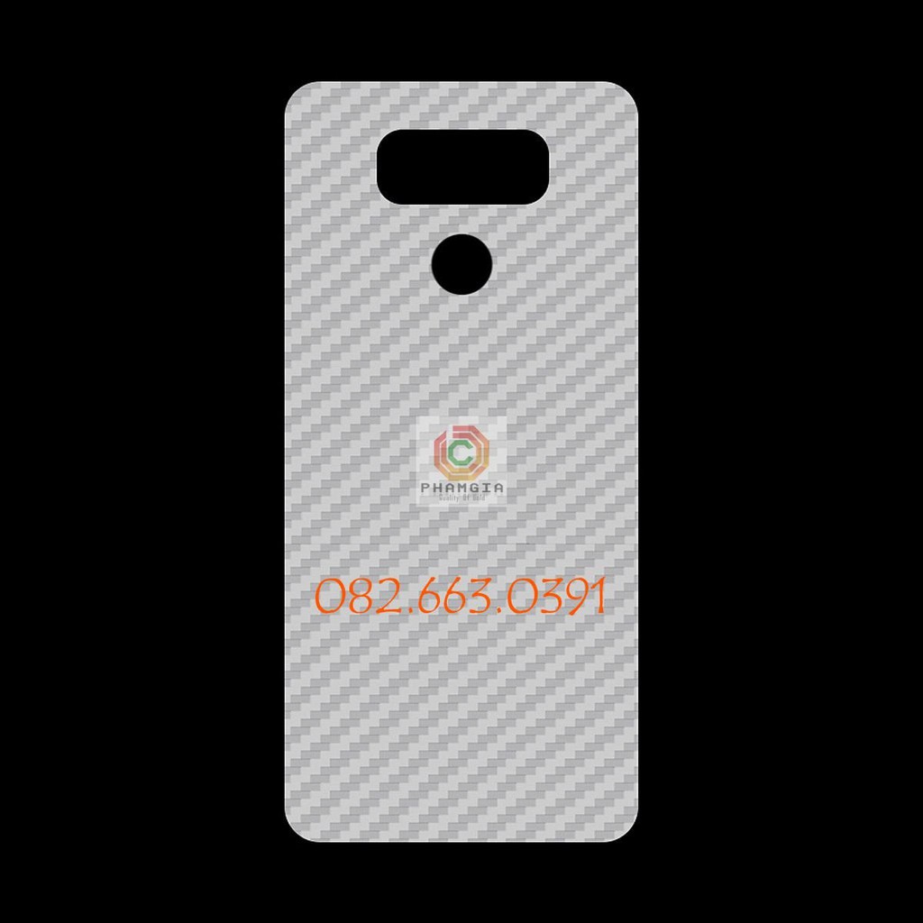 Miếng dán skin carbon LG G6 / X6