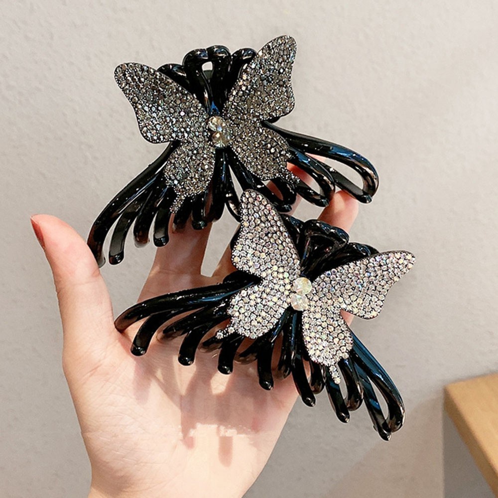 Kẹp Tóc Càng Cua Acrylic Nhiều Màu Sắc Phong Cách Hàn Quốc Đơn Giản Cho Nữ