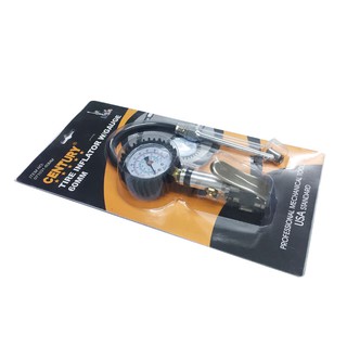 Tay bơm có đồng hồ dạng thẳng - century 071031-60mm