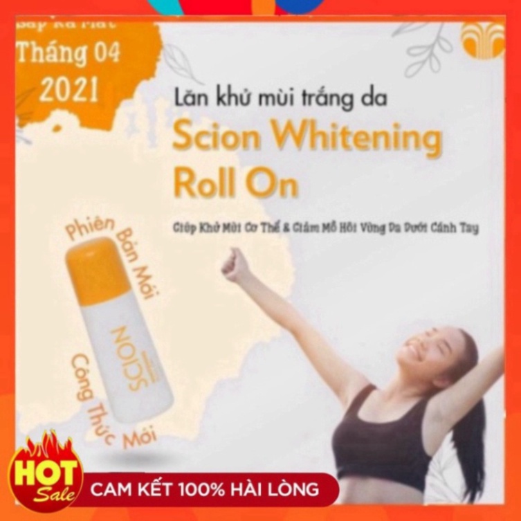 Lăn khử mùi NuSkin Scion Pure White Roll - Chính Hãng - Lixx