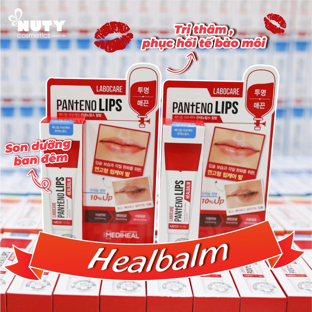 Gel Dưỡng Ẩm Làm Hồng Môi Mediheal Labocare Pantenolips