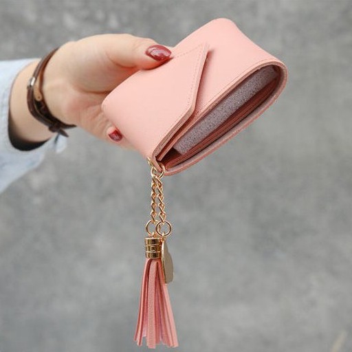 Ví Nữ Mini Tua Rua Da Mịn - VN1125 | BigBuy360 - bigbuy360.vn