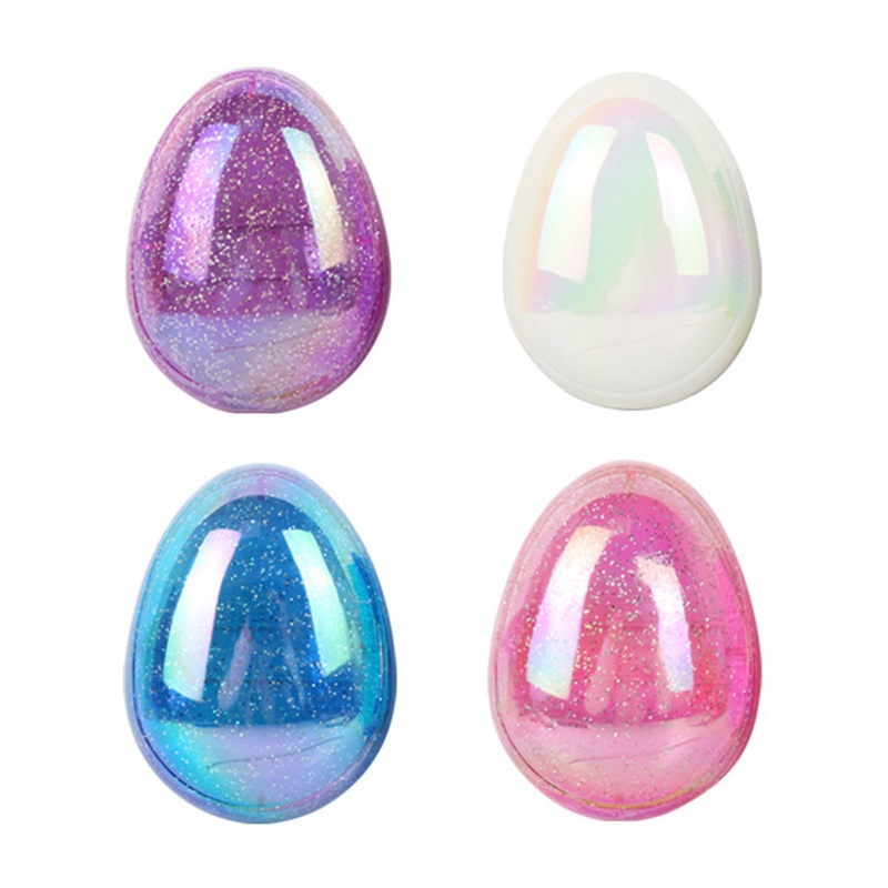 Tmdbyx 1 Lược Chải Tóc Hình Quả Trứng Tròn Mini Mềm Mại Tạo Kiểu Tóc Tiện Lợi