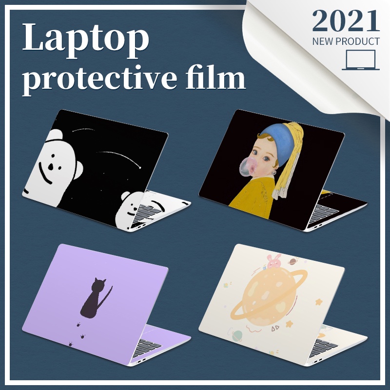 Hoạt Hình Miếng Dán Trang Trí Laptop 11-17 Inch Họa Tiết Nhân Vật Hoạt Họa