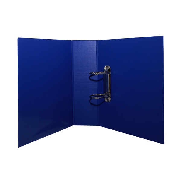 Bìa đựng tài liệu A4 văn phòng phẩm - File còng bật 9cm EKE - màu xanh dương - 1 cái - File càng cua - MIYABI STORE