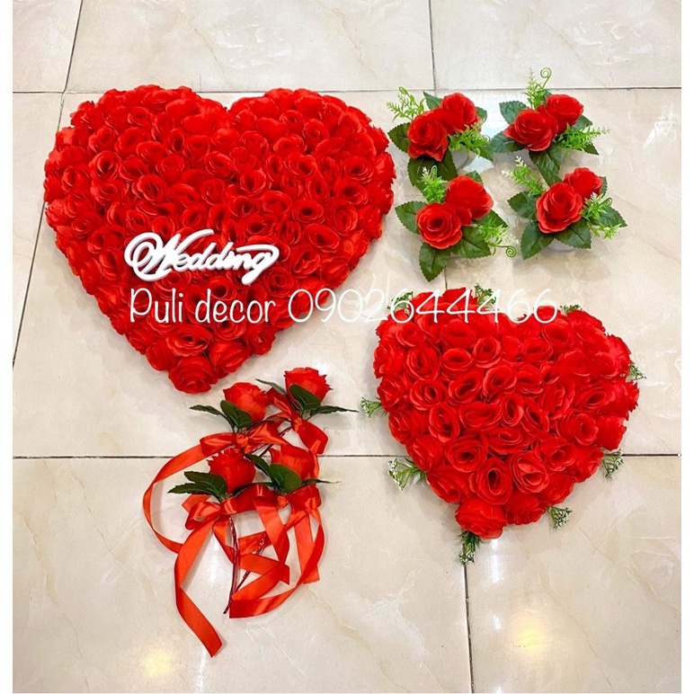 HOA XE CƯỚI GIÁ RẺ - BÔNG GẮN XE ĐÁM CƯỚI GIÁ RẺ