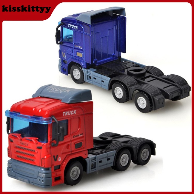 Mô Hình Xe Container Bằng Hợp Kim Tỉ Lệ 1:64
