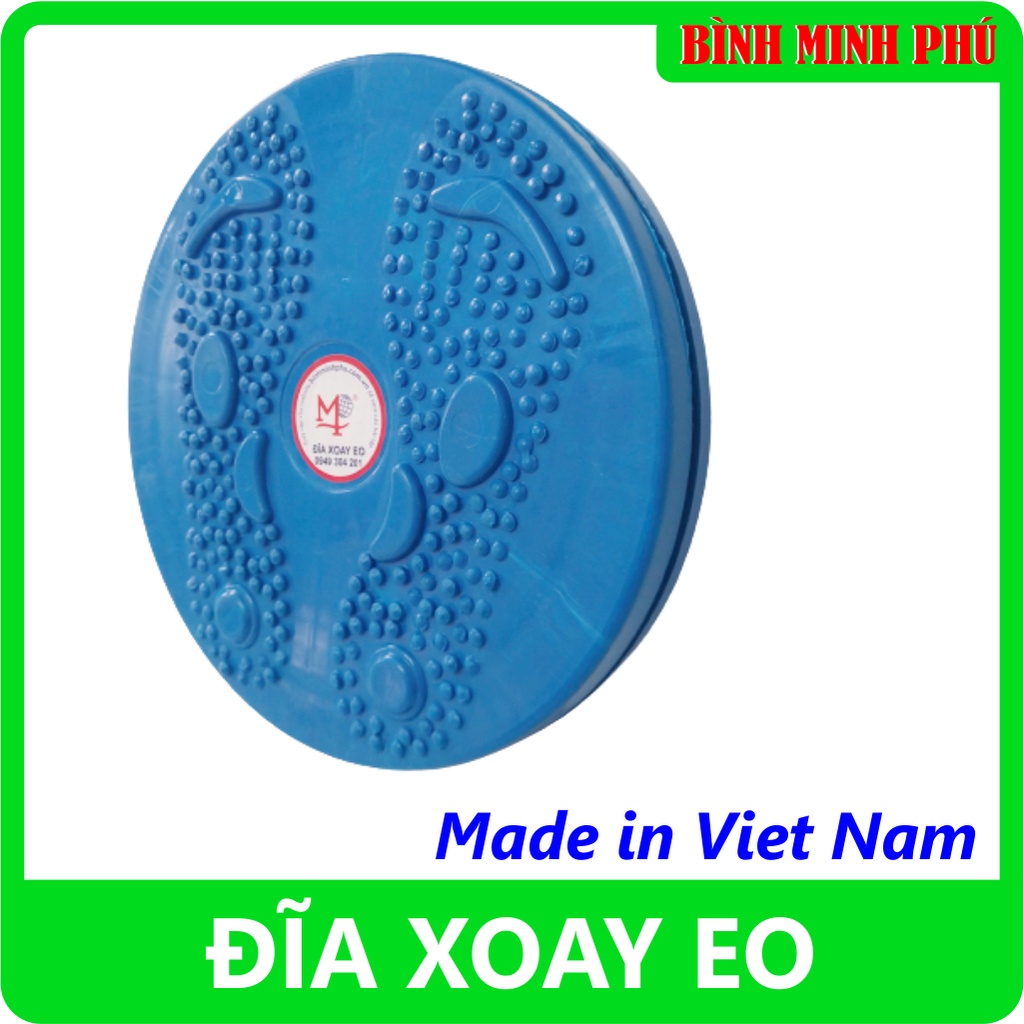 Đĩa xoay eo tập thể dục 360 giảm mỡ bụng Bình Minh Phú made in VIETNAM