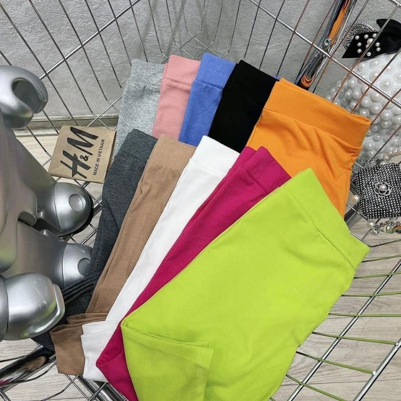 Quần lửng legging màu siêu hot hàng cạp rời loại 1