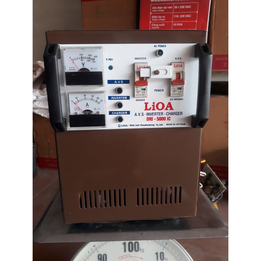 LIOA 5KW DẢI 90 KIÊM NẠP ẮC QUY