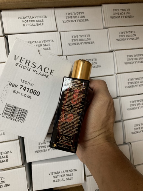 Nước hoa tester versace eros flame edp 100ml (như hình, tự chụp) | Thế Giới Skin Care