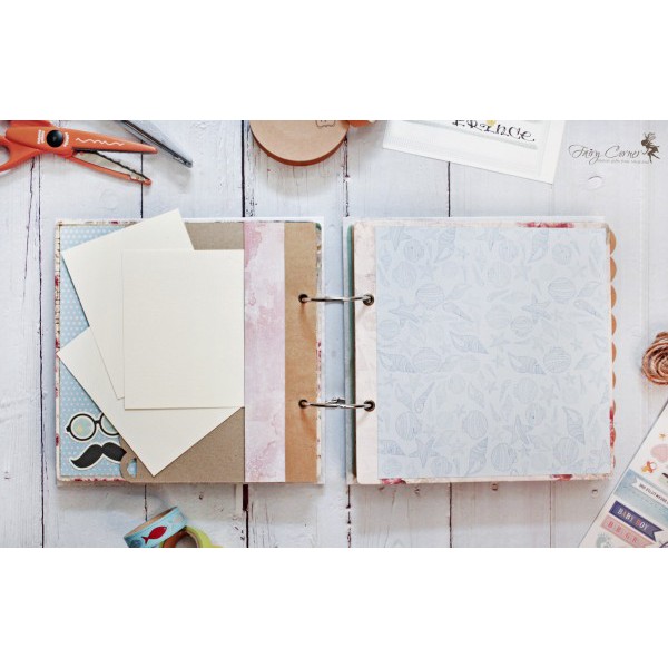 Album Handmade Scrapbook cho bé trai - Hoàng Tử Bé