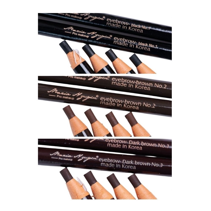 Chì Xé Kẻ Mày Maria Nguyễn Eyebrow - No.3 Brown