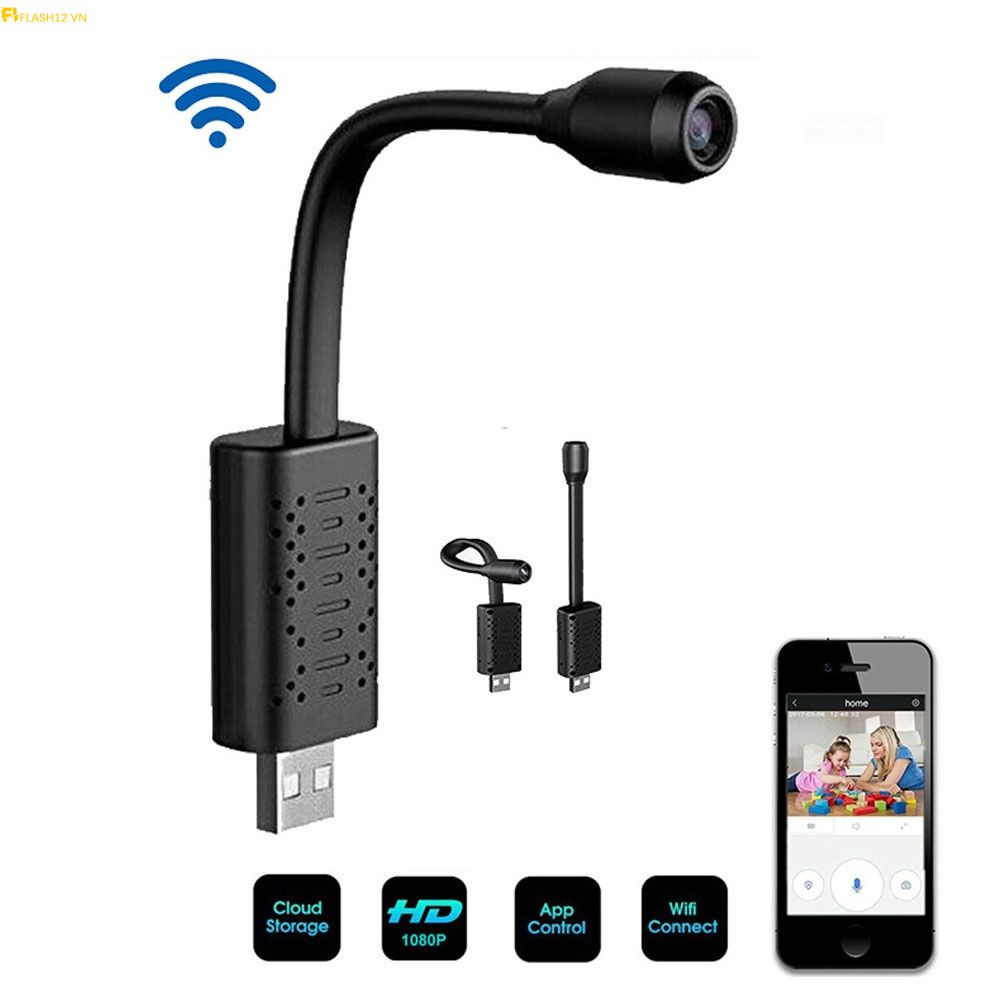 W11 Mini Camera V380 Pro WIFI USB IP Không dây Không dây Full HD 1080P Mạng Camera Night Vision Camera PK Iscee Camera