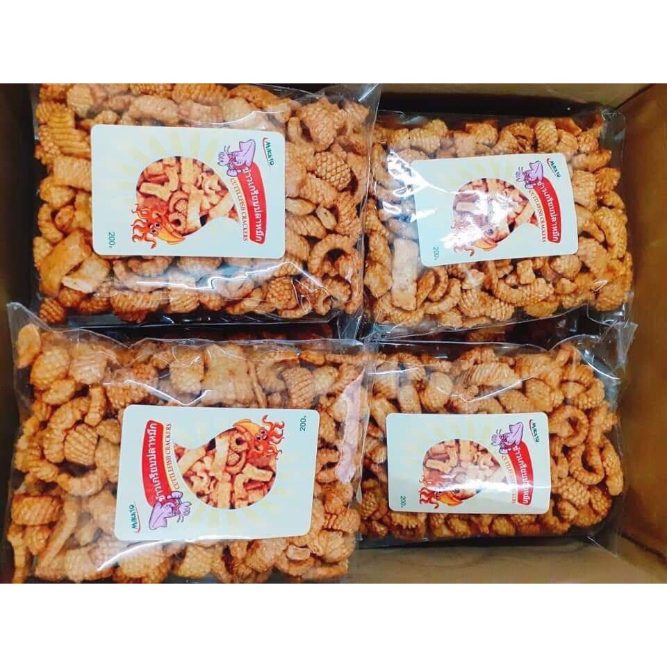 Snack Mực Mikato 200gr - hàng xách tay Thailand