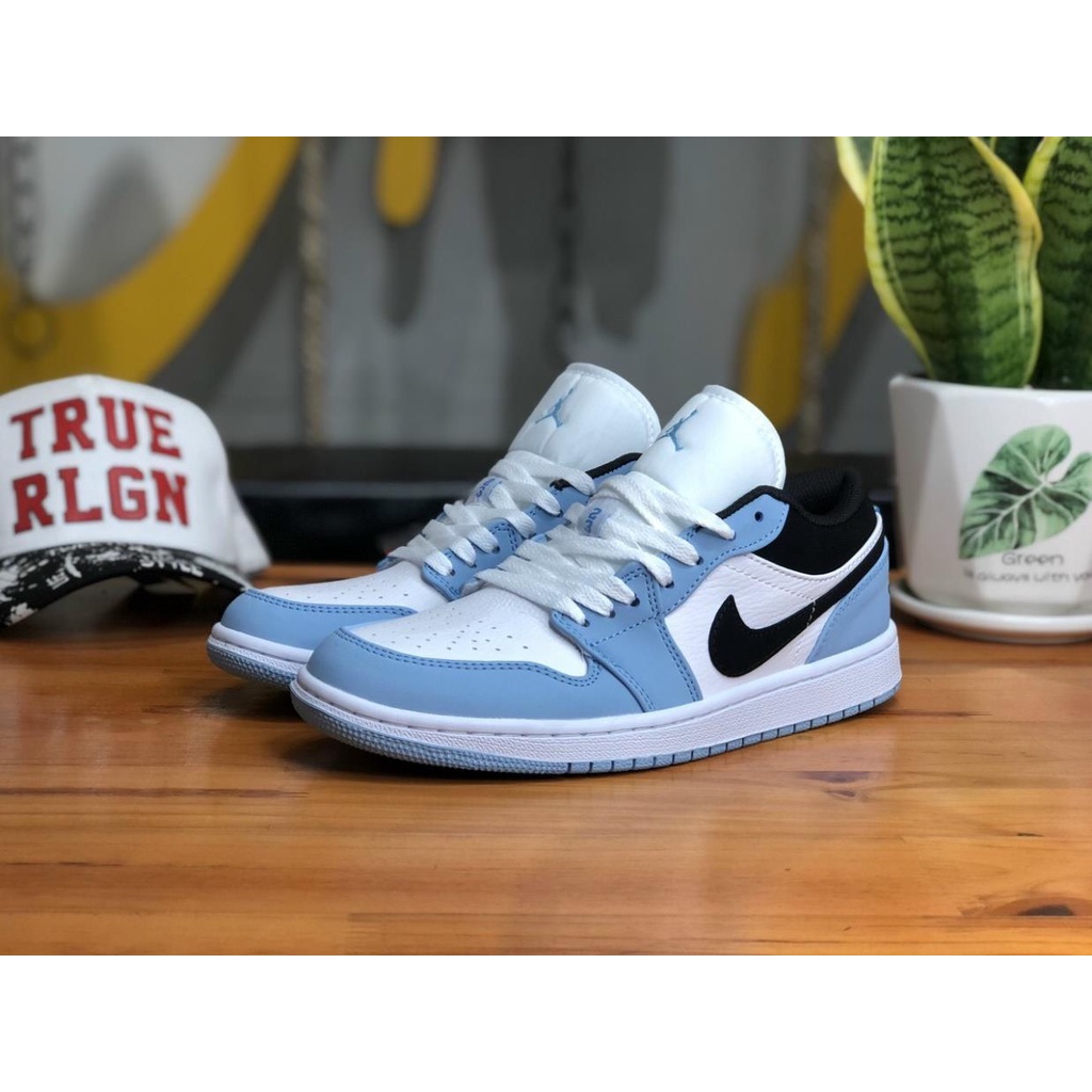 [Full box - trung] Giày Jordan xanh university blue low cao cấp | BigBuy360 - bigbuy360.vn