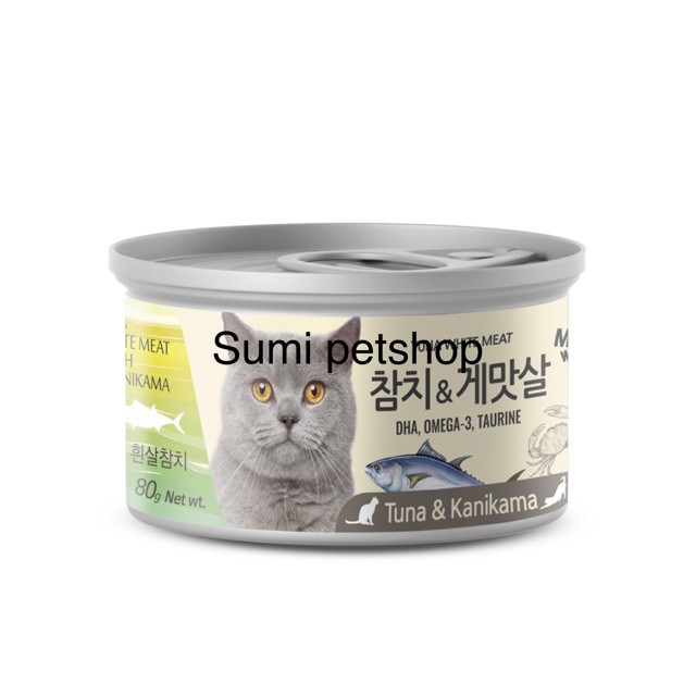 [G01] (Mua 5+1or 10+3) Thịt hộp nhập khẩu Hàn Quốc cho mèo 80gr S026