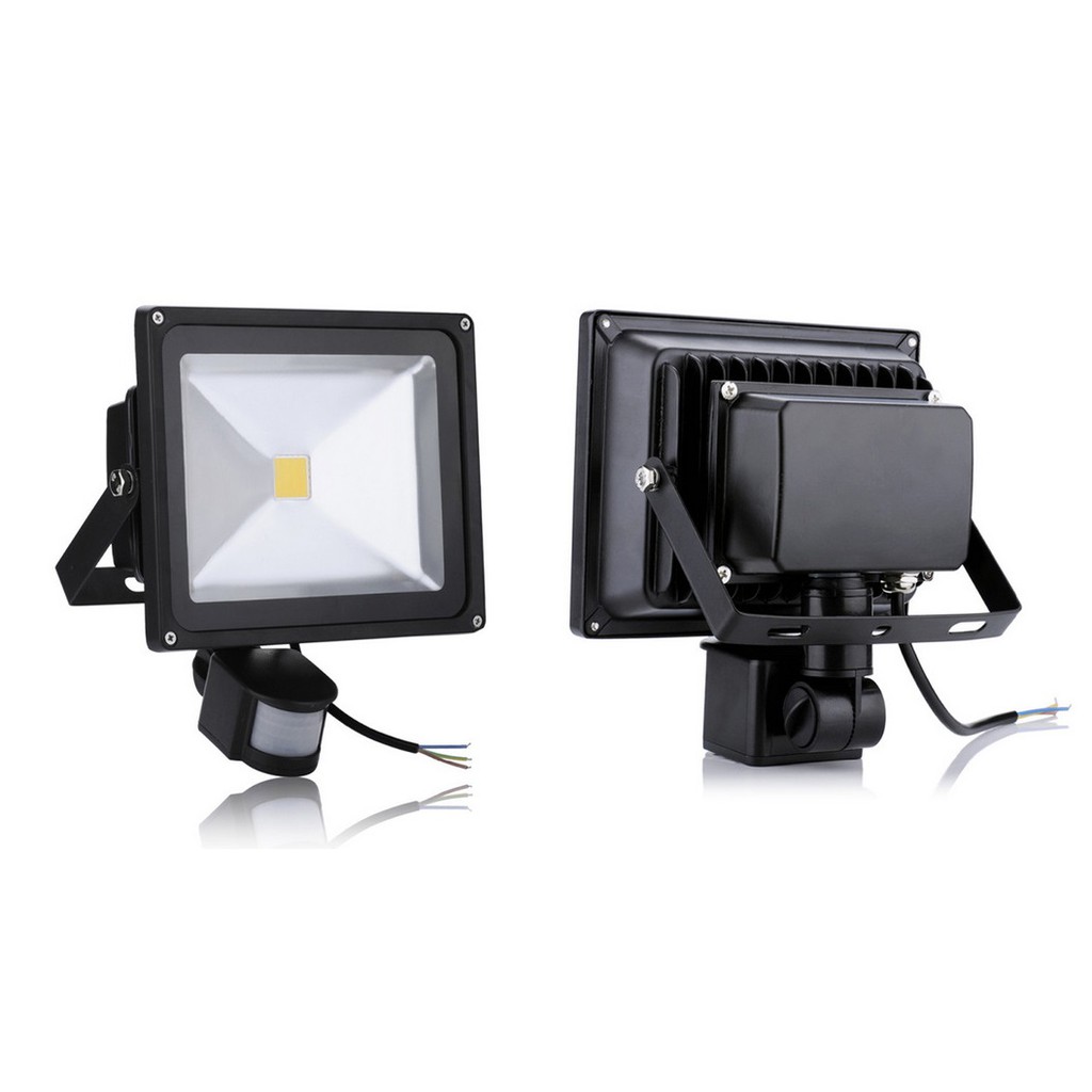 đèn cảm ứng hồng ngoại,Đèn Led cảm biến Flood Light công suất 10W