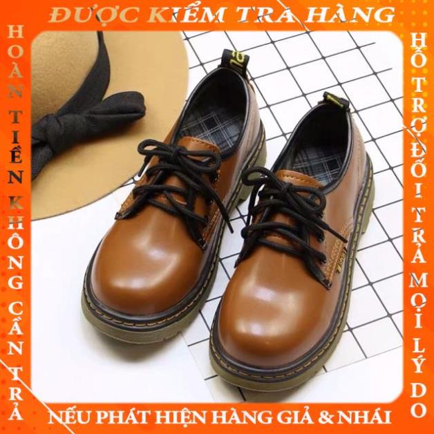 (Sẵn 39/40) Giày boots Dr Martens cổ thấp (form to lùi 1 size) kimchi