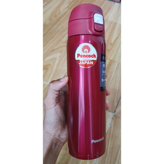 Bình Du Lịch Giữ Nhiệt Nhật Bản 550ML_PEACOCK_WMY-55