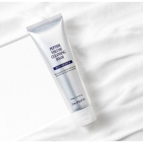 Sữa Rửa Mặt Tế Bào Gốc Dr.Pepti Peptide Volume Cleansing Foam - 110ml