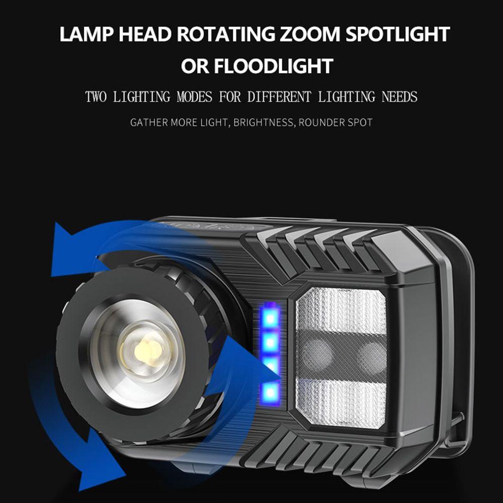 Đèn Pha Led Thông Minh ESPO XPG + COB Chuyên Dụng Cho Chạy Bộ / Cắm Trại Ngoài Trời