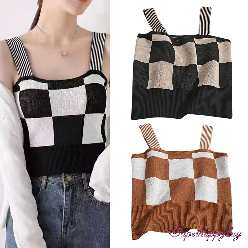 Áo Len Nữ Không Tay Thời Trang Mùa Hè