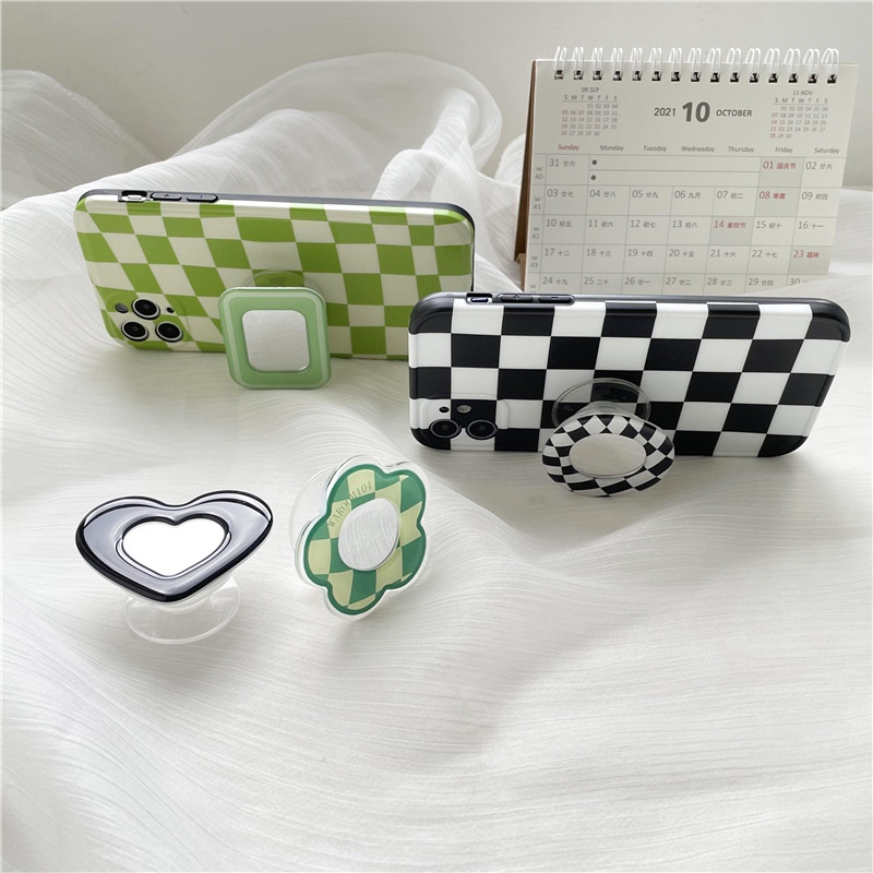 Giá Đỡ Mở Rộng Gắn Gương Hình Hoa Tulip Cho IPhone Samsung